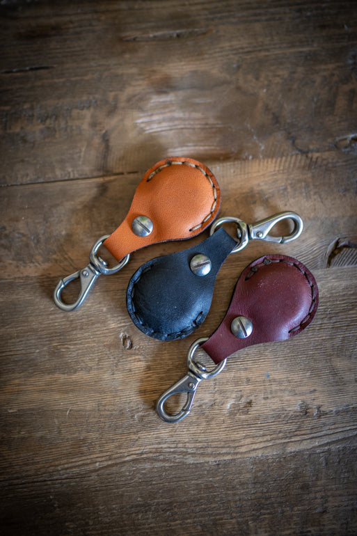 Leather AirTag Fob