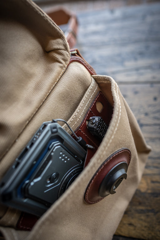 Khaki Chestnut Leather
