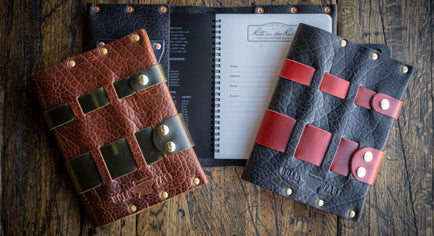 Indestructible Journal in brown and black