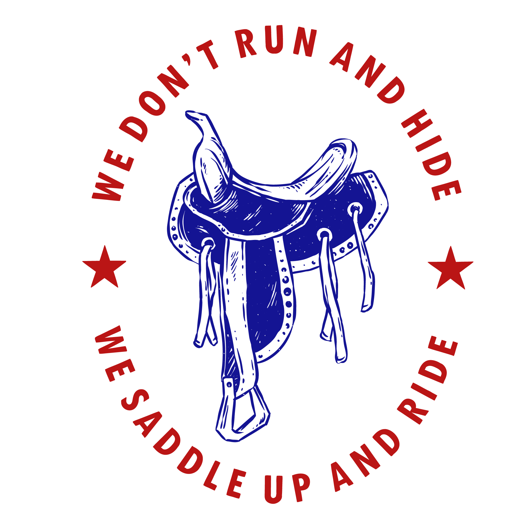 We Don't Run Tee