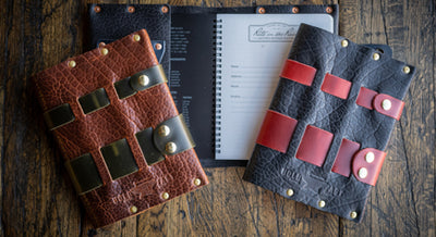 Indestructible Journal in brown and black