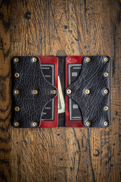 IBB01-BK-RD-BRASS